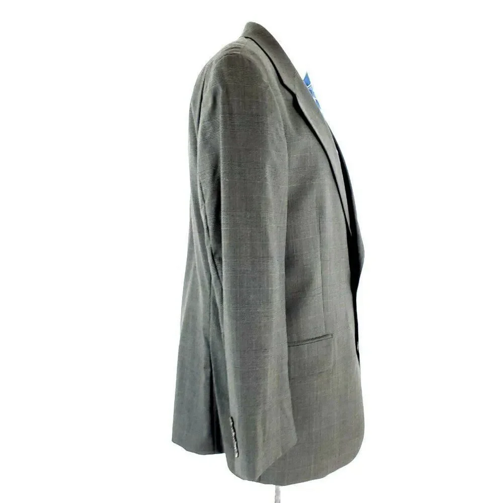 Chaps Ralph Lauren Wool 2 Button Blazer 42R Green‎